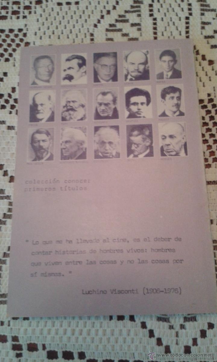 Libros de segunda mano: CONOCER VISCONTI Y SU OBRA  DOPESA 1&ordf; EDICION - Foto 4