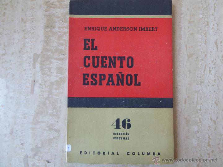 Libros de segunda mano: El cuento espa&ntilde;ol. E. Anderson Imbert. - Foto 1
