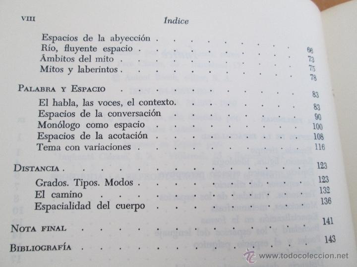 Libros de segunda mano: RICARDO GULLON. ESPACIO Y NOVELA. E.D. ANTONIO BOSCH. - Foto 6