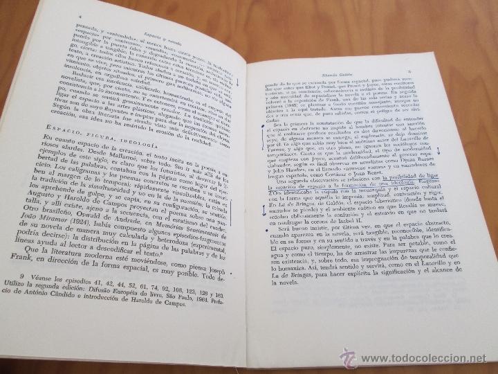 Libros de segunda mano: RICARDO GULLON. ESPACIO Y NOVELA. E.D. ANTONIO BOSCH. - Foto 7
