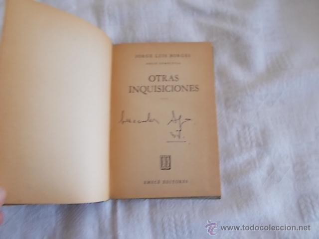 Libros de segunda mano: OTRAS INQUISICIONES Jorge Luis Borges - Foto 3