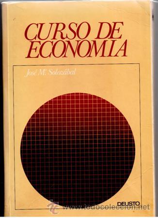 Libros de segunda mano: Curso de Econom&iacute;a, Jos&eacute; M. Soloz&aacute;bal - Foto 1