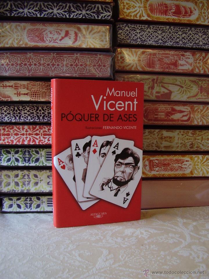 Libros de segunda mano: POQUER DE ASES . Autor : Vicent, Manuel - Foto 1