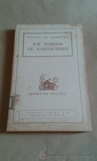Libros de segunda mano: en torno al casticismo  Miguel de Unamuno. - Foto 1