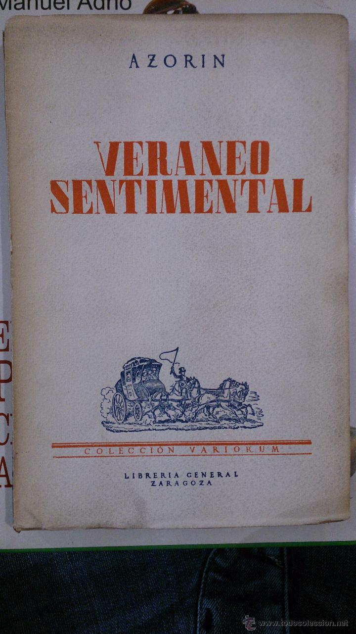 Libros de segunda mano: VERANEO SENTIMENTAL (Zaragoza, 1929) - Foto 1