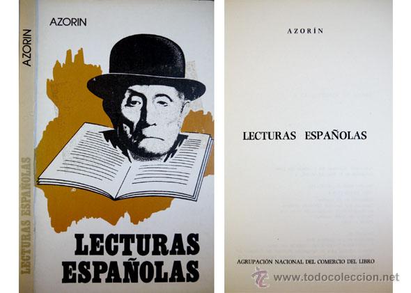 Libros de segunda mano: AZOR&Iacute;N.  Lecturas Espa&ntilde;olas.  1974. - Foto 1