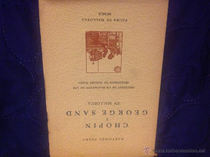 Libros de segunda mano: Chopin y George Sand - Foto 1