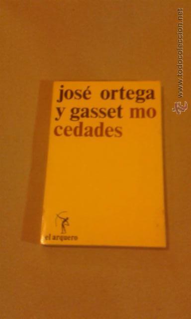 Libros de segunda mano: Mocedades Jos&eacute; Ortega y Gasset - Foto 1