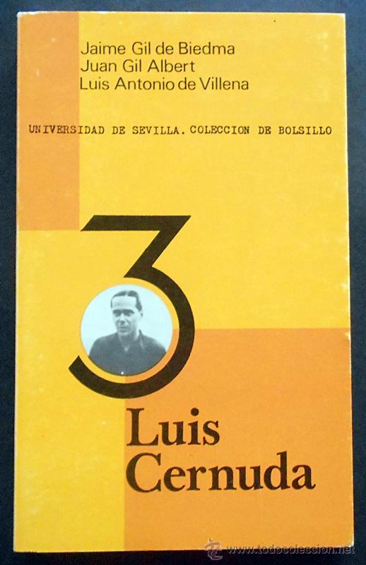 Libros de segunda mano: 3 Luis Cernuda - Jaime Gil de Biedma, Juan Gil albert, Luis Antonio de Villena (1977) - Foto 1 - 52752861