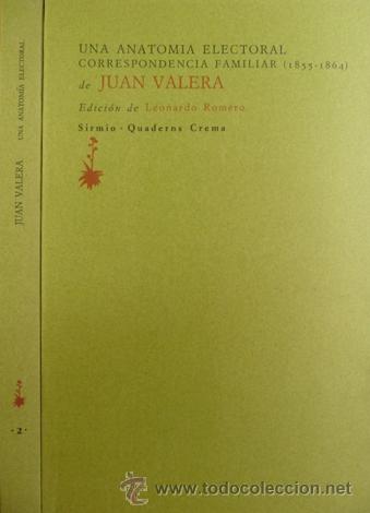 Libros de segunda mano: VALERA, Juan. Una Anatomia Electoral. Barcelona, 1992.