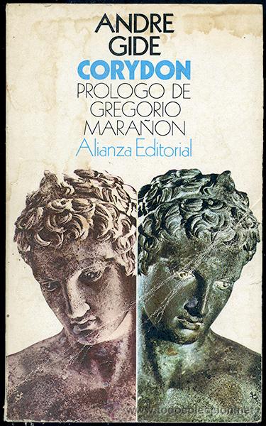 Libros de segunda mano: Andr&eacute; Gide: Corydon. Pr&oacute;logo de Gregorio Mara&ntilde;&oacute;n - Foto 1