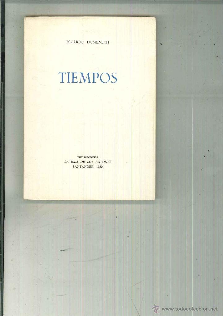 Libros de segunda mano: TIEMPOS. Ricardo Domenech - Foto 1