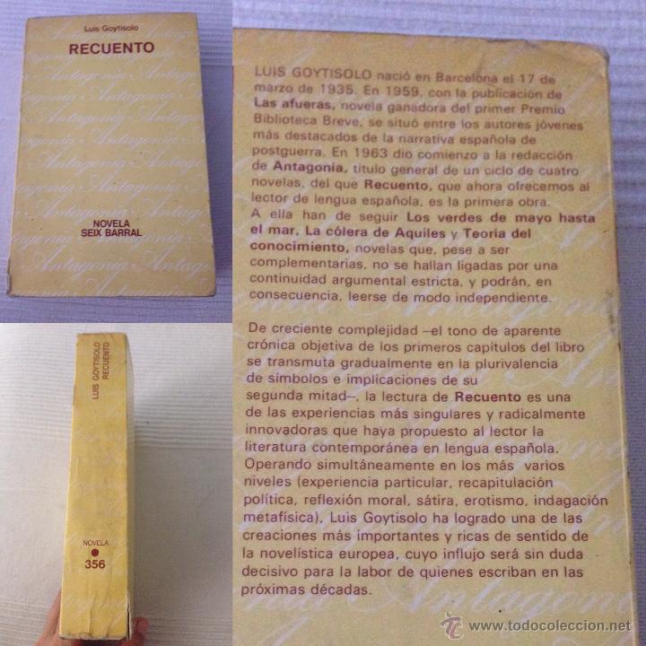 Libros de segunda mano: Libro Recuento. Luis Goytisolo. 1976 - Foto 1
