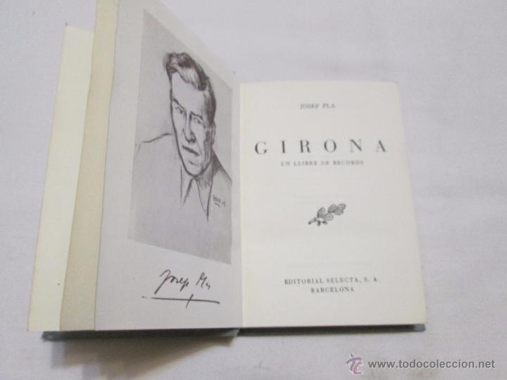 Libros de segunda mano: GIRONA - PLA, JOSEP - 1952 - Foto 3