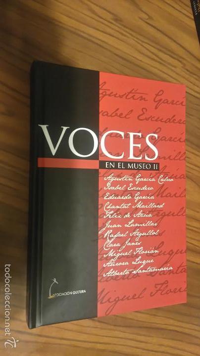 Gebrauchte B&uuml;cher: VOCES EN EL MUSEO II. DIFERENTES AUTORES SOBRE OBRAS DE ARTE. ASOCIACI&Oacute;N QULTURA. BUENO. RAR&Iacute;SIMO