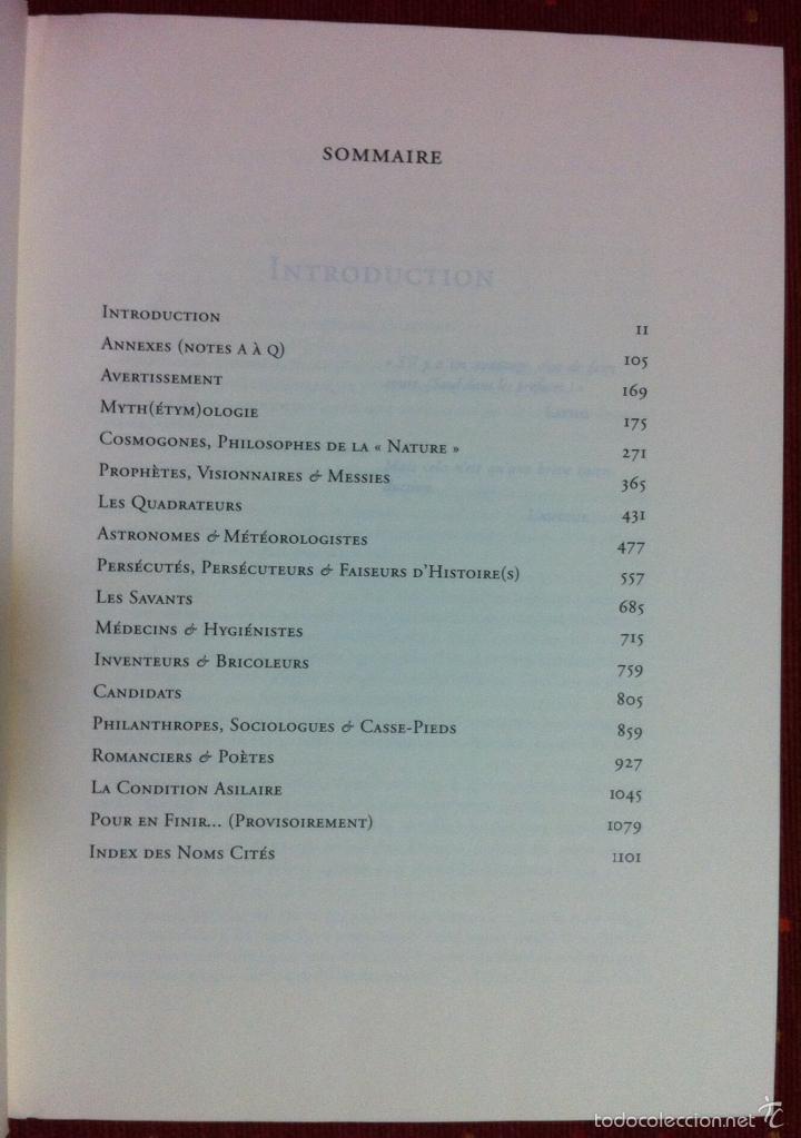 Libros de segunda mano: Andr&eacute; Blavier. Les fous litt&eacute;raires. 2001 - Foto 3