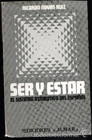 Libros de segunda mano: Ser y Estar, Ricardo Navas Ruiz - Foto 1