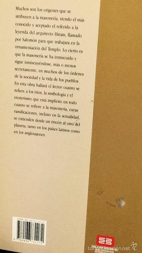 Libros de segunda mano: La masoner&iacute;a. Konrad Menu&eacute;. - Foto 2