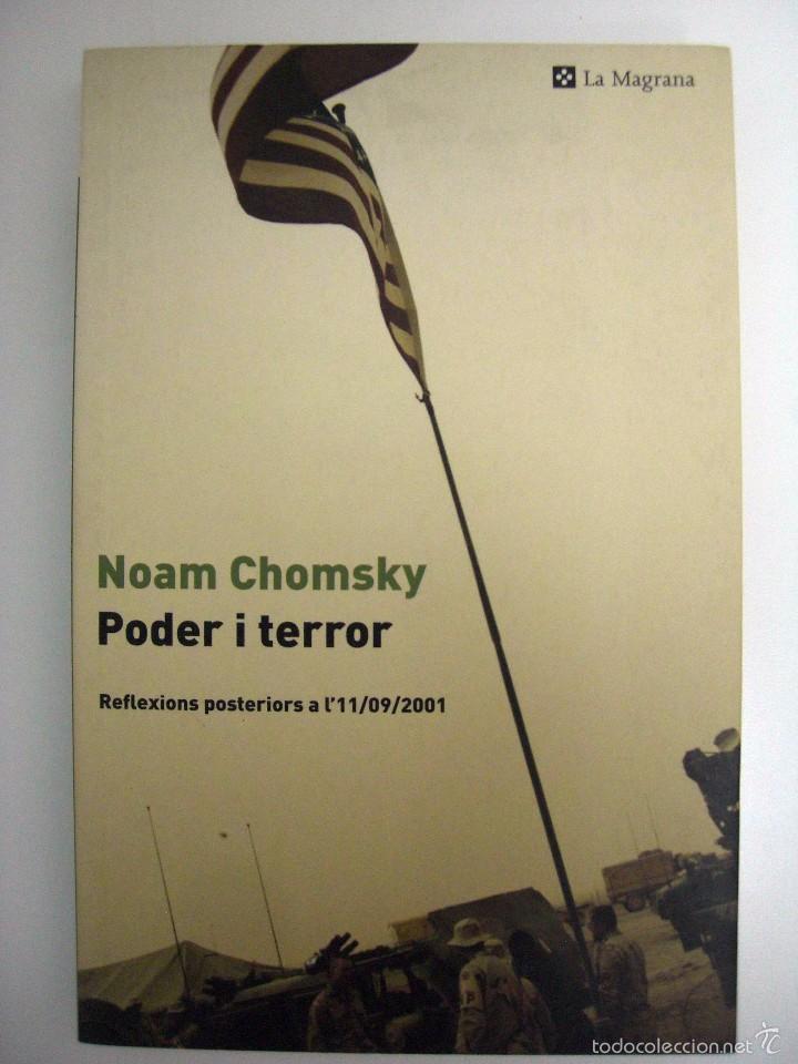 Libros de segunda mano: NOAM CHOMSKY - PODER I TERROR. LA MAGRANA, 2003. - Foto 1