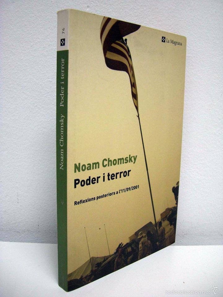 Libros de segunda mano: NOAM CHOMSKY - PODER I TERROR. LA MAGRANA, 2003. - Foto 2
