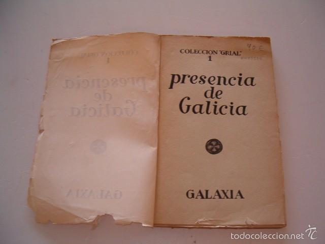 Libros de segunda mano: VV.AA. Presencia de Galicia. RM75126. - Foto 3