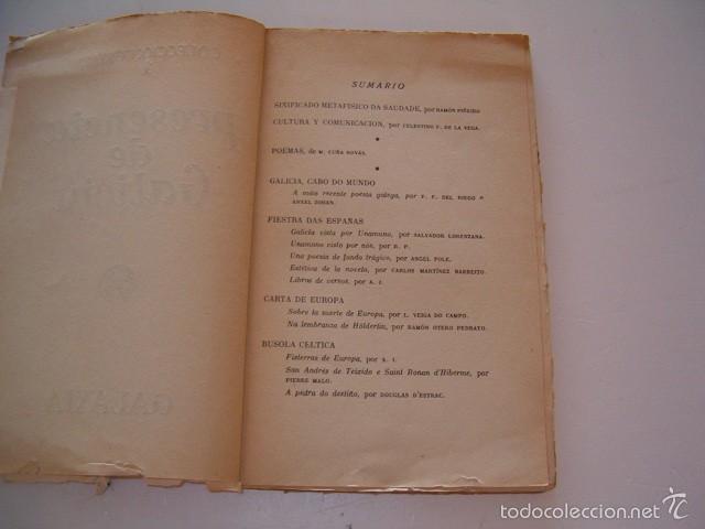 Libros de segunda mano: VV.AA. Presencia de Galicia. RM75126. - Foto 4