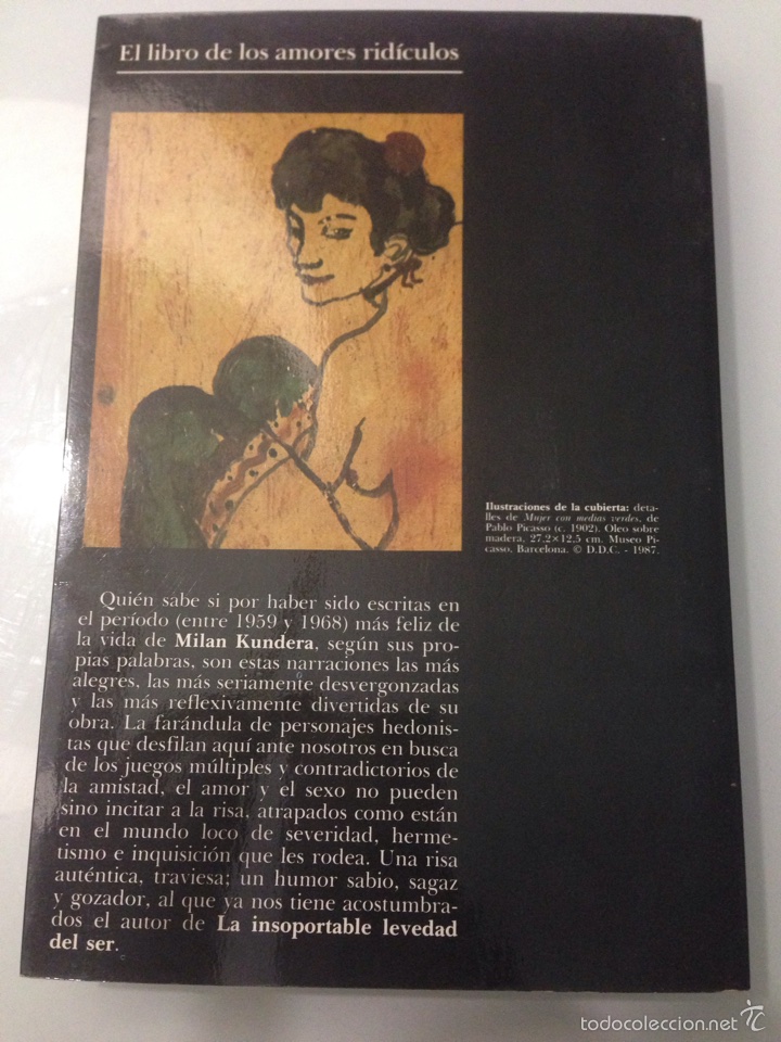 Libros de segunda mano: Libro El libro de los amores rid&iacute;culos. Mil&aacute;n Kundera - Foto 2