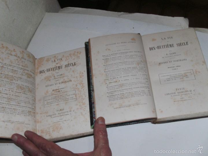 Libros de segunda mano: LA FIN DE DIX-HUITIEME SIECLE - E. CARO - Foto 1