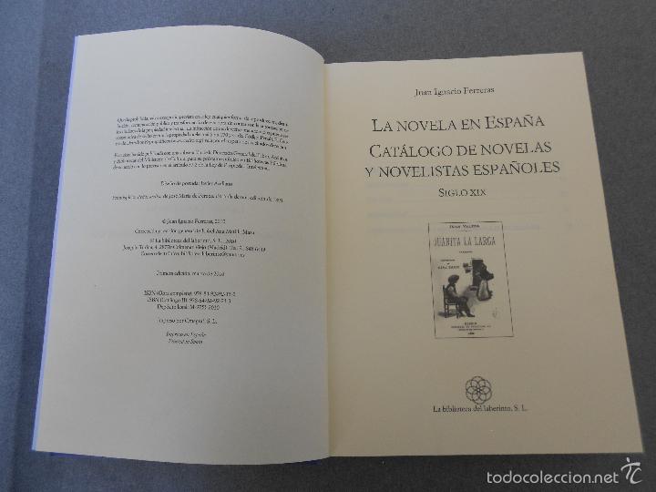 Libros de segunda mano: LA NOVELA EN ESPA&Ntilde;A - Foto 3