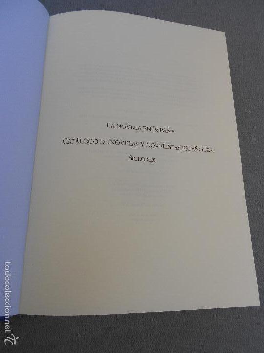 Libros de segunda mano: LA NOVELA EN ESPA&Ntilde;A - Foto 2