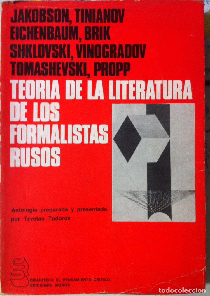 Libros de segunda mano: Todorov et al. TEORIA DE LA LITERATURA DE LOS FORMALISTAS RUSOS. 1970