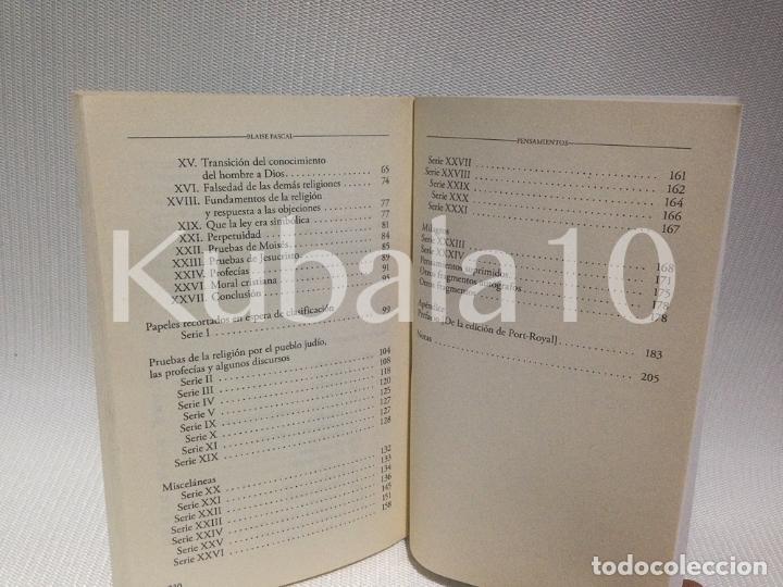 Libros de segunda mano: PENSAMIENTOS - BLAISE PASCAL - Foto 3