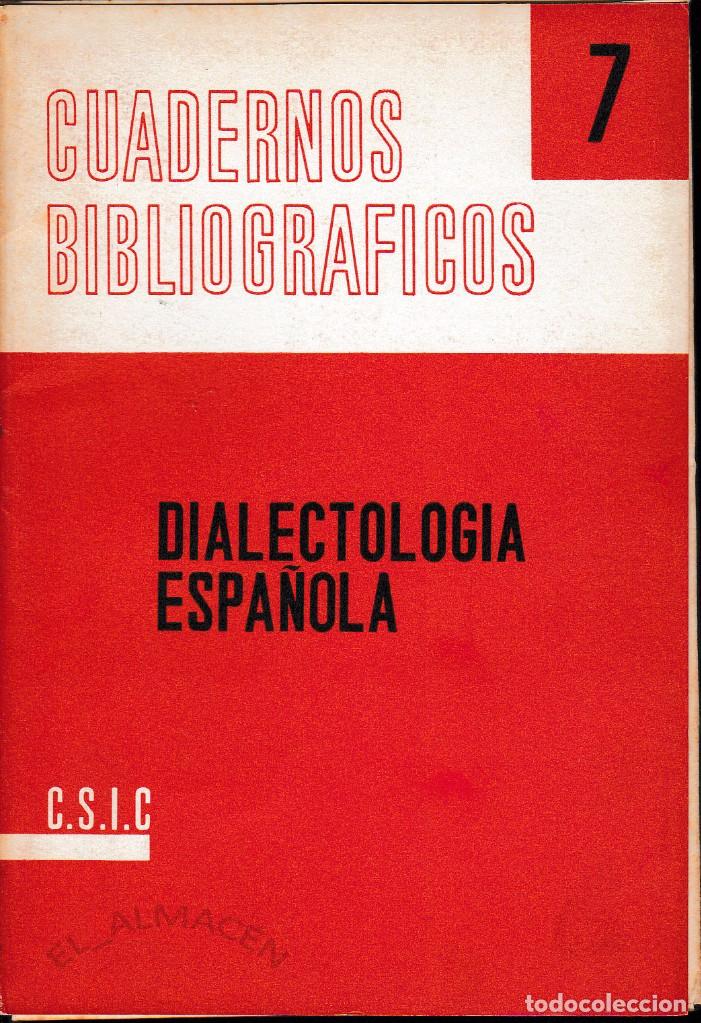 Libros de segunda mano: DIALECTOLOG&Iacute;A ESPA&Ntilde;OLA (MANUEL ALVAR 1962) SIN USAR - Foto 1