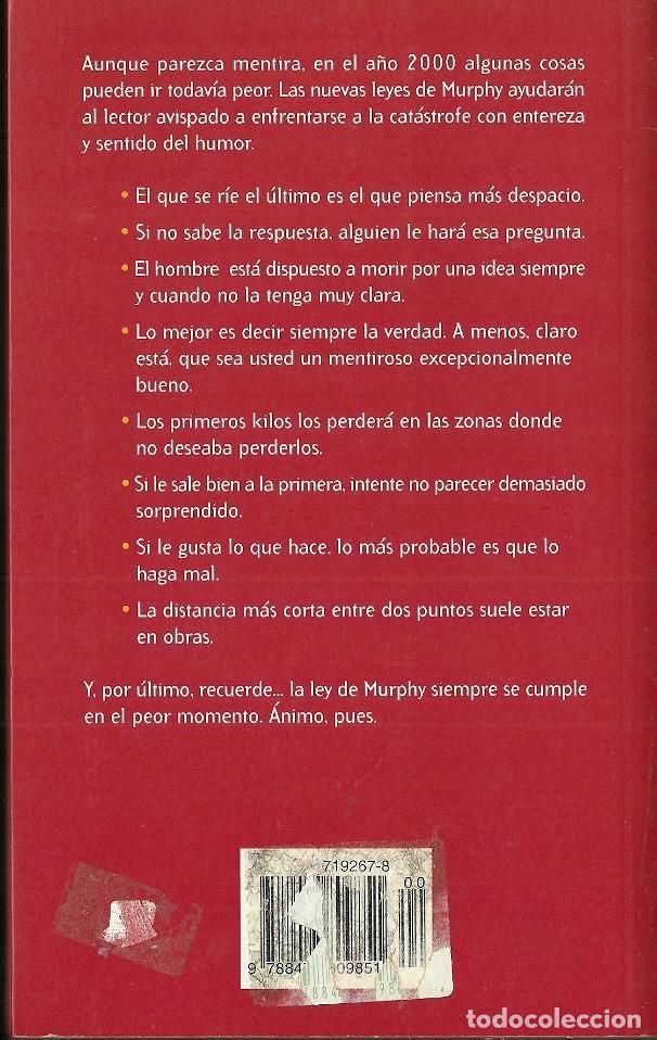 Libros de segunda mano: Arthur Bloch-La ley de Murphy del 2000.Temas de Hoy.2001. - Foto 2