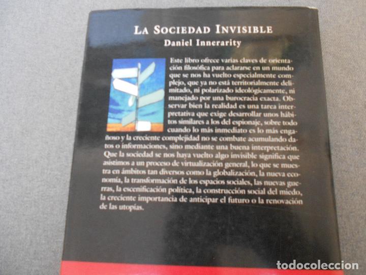 Libros de segunda mano: LA SOCIEDAD INVISIBLE - Foto 5