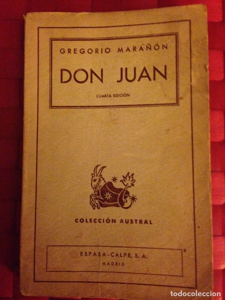 Libros de segunda mano: Libro. DON JUAN ,- Gregorio Mara&ntilde;on - Foto 1