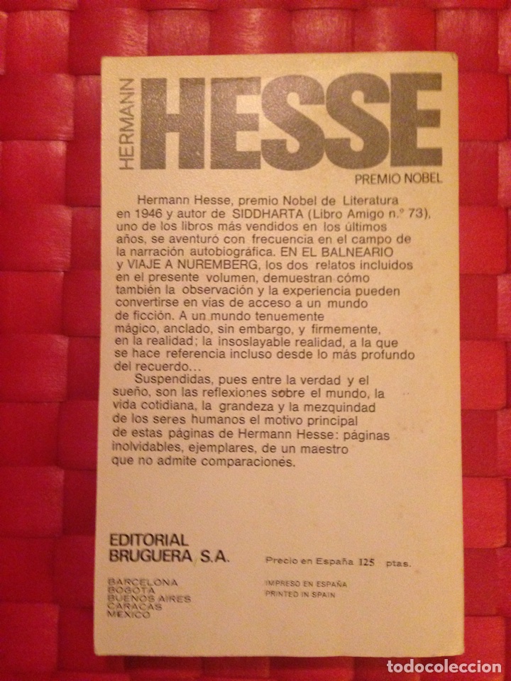 Libros de segunda mano: Libro,  &rdquo; EN EL BALNEARIO &rdquo; Hermann Hesse - Foto 2