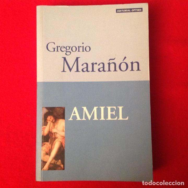 Libros de segunda mano: Amiel, de Gregorio Mara&ntilde;&oacute;n, Edit. &Oacute;ptima, 1998, 267 p&aacute;ginas, en rustica, - Foto 1