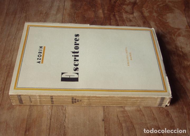 Libros de segunda mano: Escritores - AZOR&Iacute;N - Foto 2