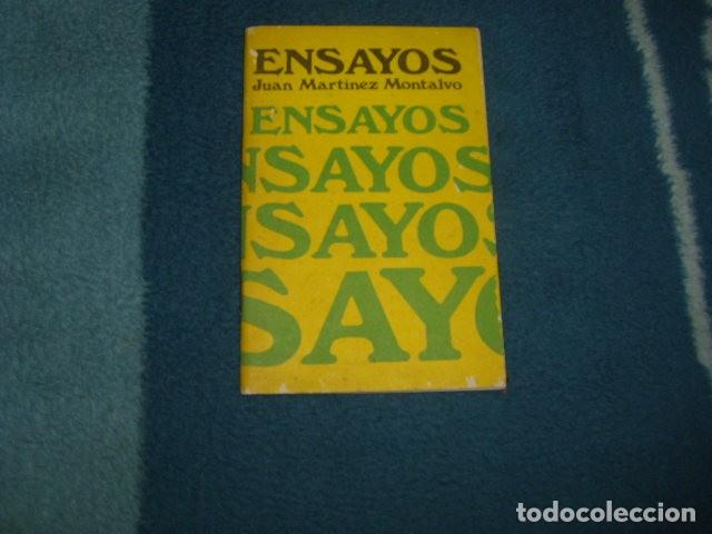 Libros de segunda mano: ENSAYOS , JUAN MARTINEZ MONTALVO - Foto 1