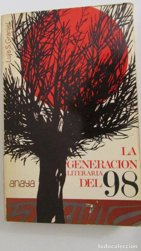 Libros de segunda mano: LA GENERACI&Oacute;N DEL 98 DE LUIS S. GRANJEL (ANAYA) - Foto 1