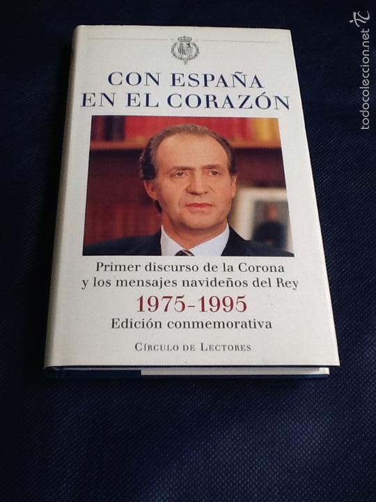 Libros de segunda mano: CON ESPA&Ntilde;A EN EL CORAZ&Oacute;N - Foto 1