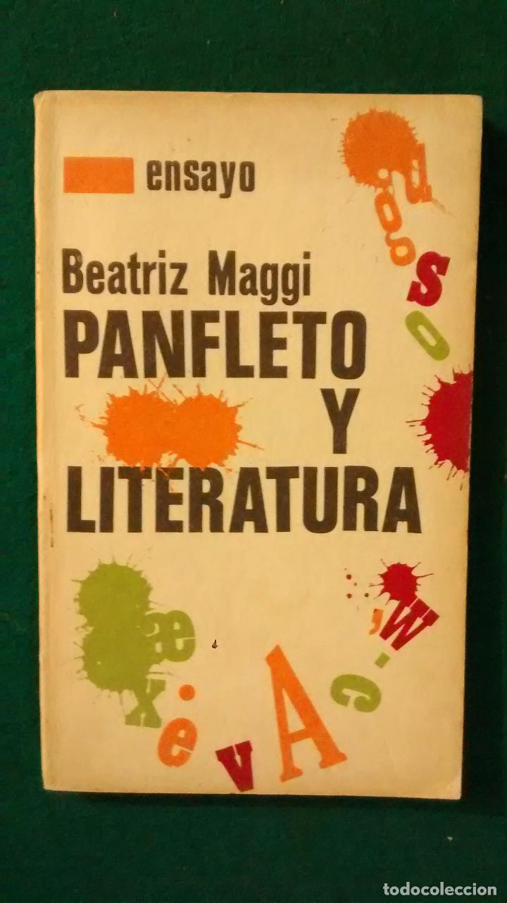 Gebrauchte B&uuml;cher: Beatriz Maggi, Panfleto y literatura. La Habana, Cuba, 1982.
