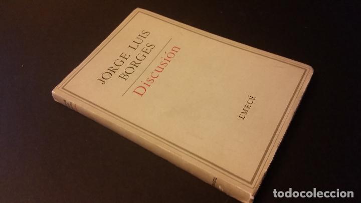 Libros de segunda mano: 1957 - JORGE LUIS BORGES - DISCUSI&Oacute;N - Foto 1