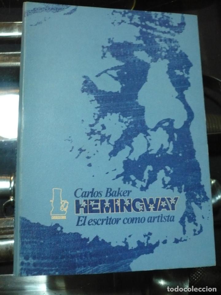 Libros de segunda mano: HEMINGWAY, El Escritor como Artista, Carlos Baker - Foto 1