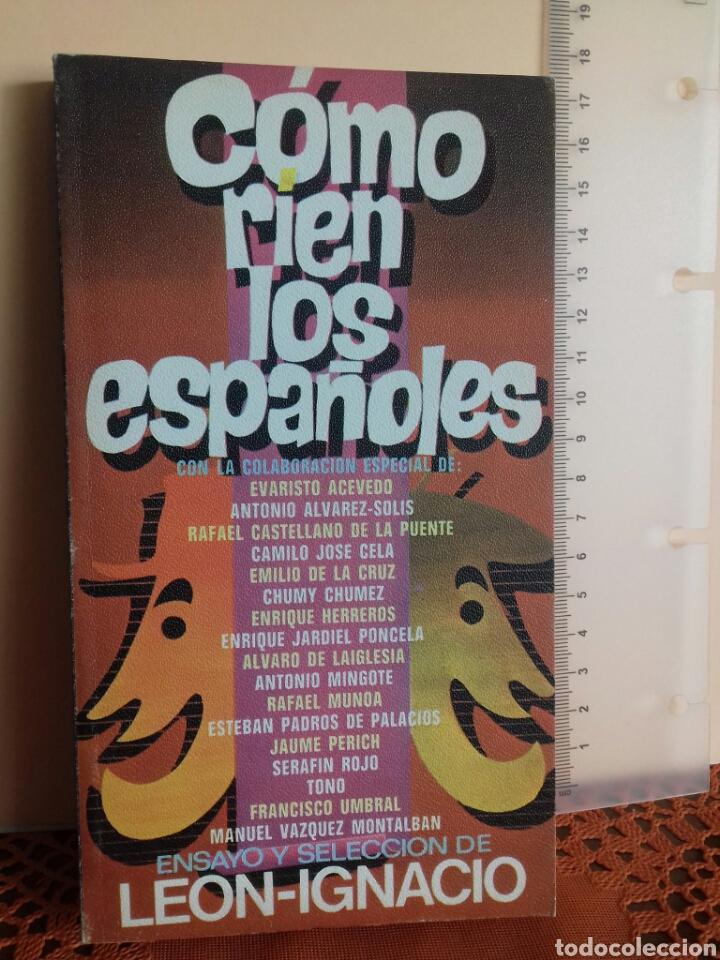 Libros de segunda mano: Libro Como r&iacute;en los espa&ntilde;oles autor Le&oacute;n ignacio - Foto 1