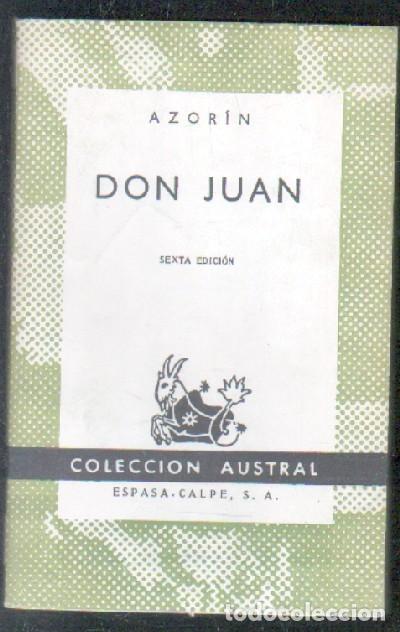 Libros de segunda mano: DON JUAN. A-AUSV-818 - Foto 1