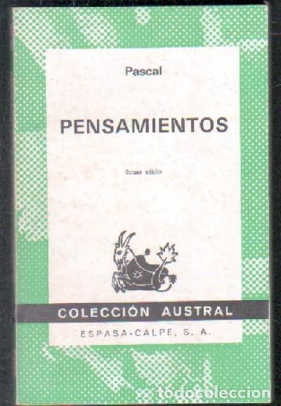 Libros de segunda mano: PENSAMIENTOS.       A-AUSV-828 - Foto 1