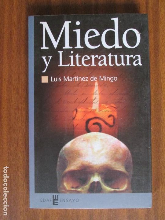 Libros de segunda mano: Miedo y literatura --- Luis Mart&iacute;nez de Mingo - Foto 1