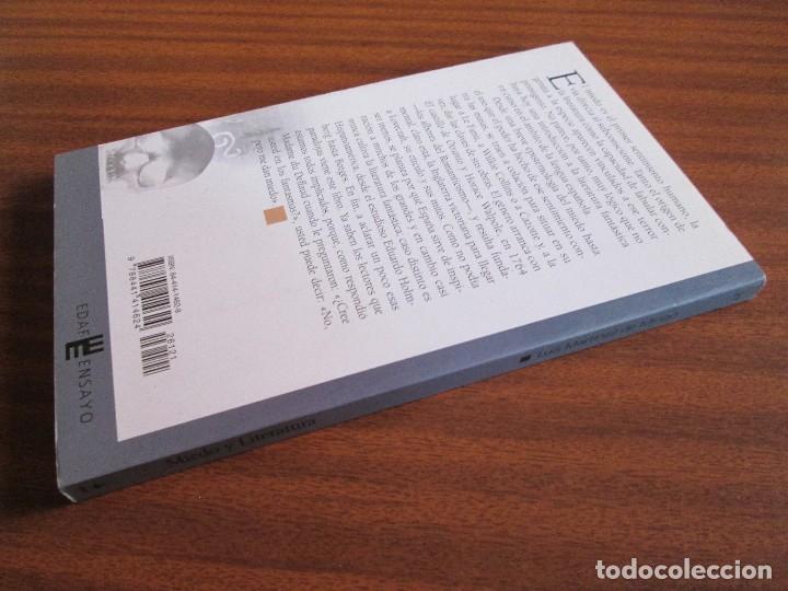 Libros de segunda mano: Miedo y literatura --- Luis Mart&iacute;nez de Mingo - Foto 2